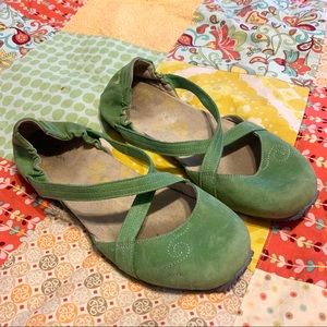 Ahnu Criss Cross Mary Jane Ballet Flats